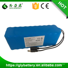 Nouveau paquet de batterie au lithium-ion de la capacité élevée 12v 22Ah 18650 de GLE pour l&#39;éclairage d&#39;étape